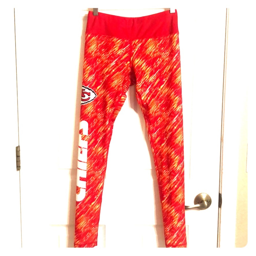Chiefs NFL team apparel women’s leggings NWOT